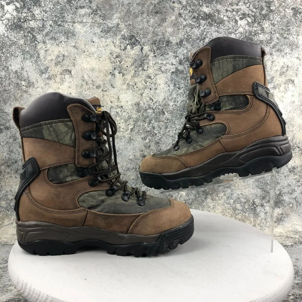Golden Retriever Men's Size 8M Brown 400g Thinsulate Insulated Waterproof Boots